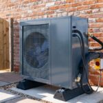 Air,Source,Heat,Pump,Fitted,Outside,A,New,Home